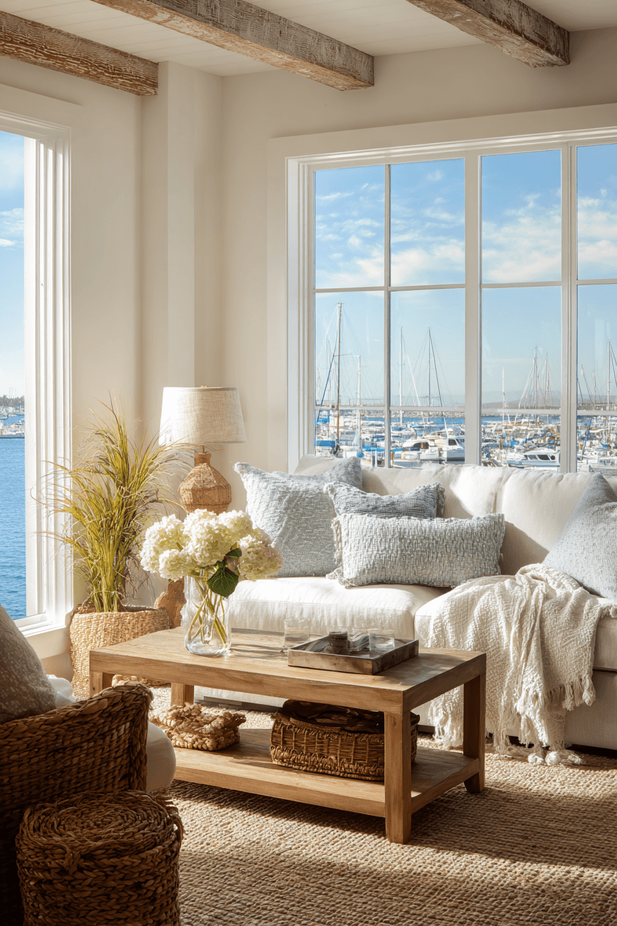 26 Seaside Living Room Ideas for a Relaxed Coastal Vibe