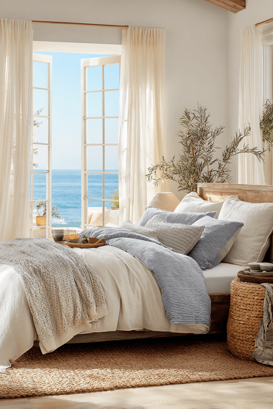 26 Seaside Bedroom Ideas for a Peaceful Coastal Retreat