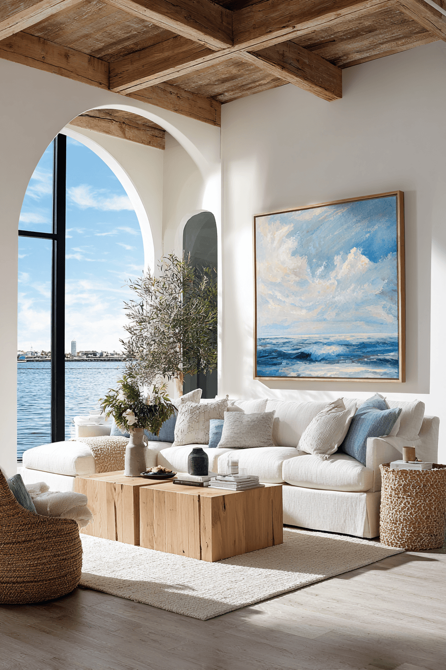 26 Seaside Living Room Ideas for a Relaxed Coastal Vibe