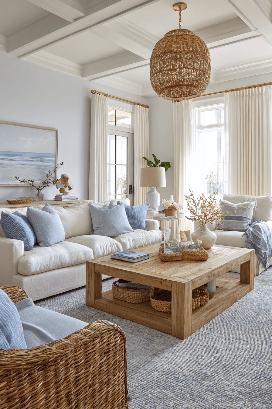 26 Beachy Home Decor Ideas for a Relaxed Coastal Atmosphere