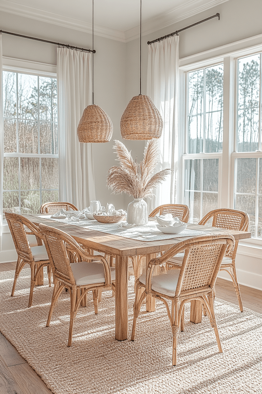 26 Beachy Dining Room Ideas for a Seaside Gathering Space