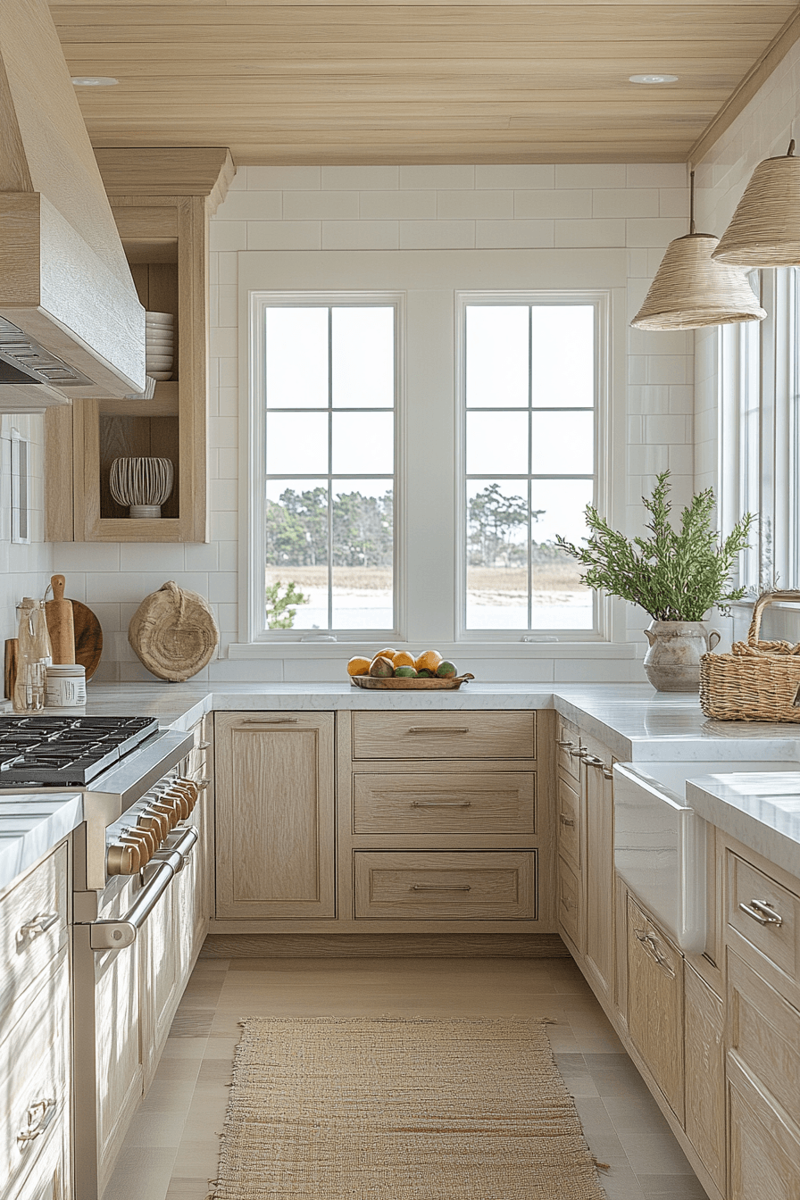 26 Seaside Kitchen Ideas for a Fresh Coastal Cooking Space