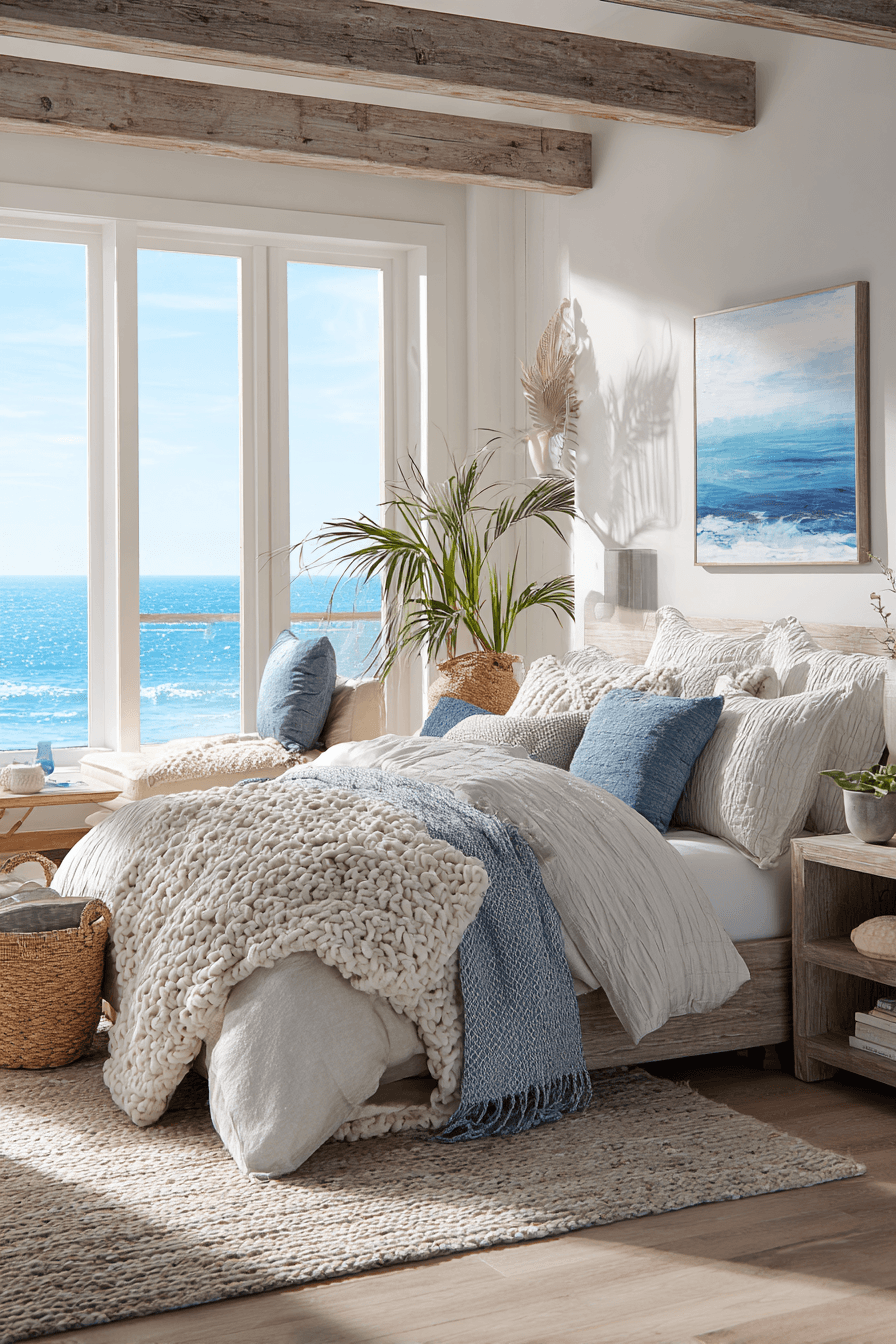 26 Seaside Bedroom Ideas for a Peaceful Coastal Retreat