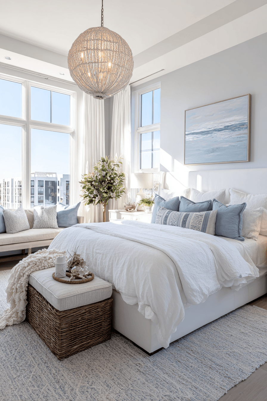 26 Seaside Bedroom Ideas for a Peaceful Coastal Retreat