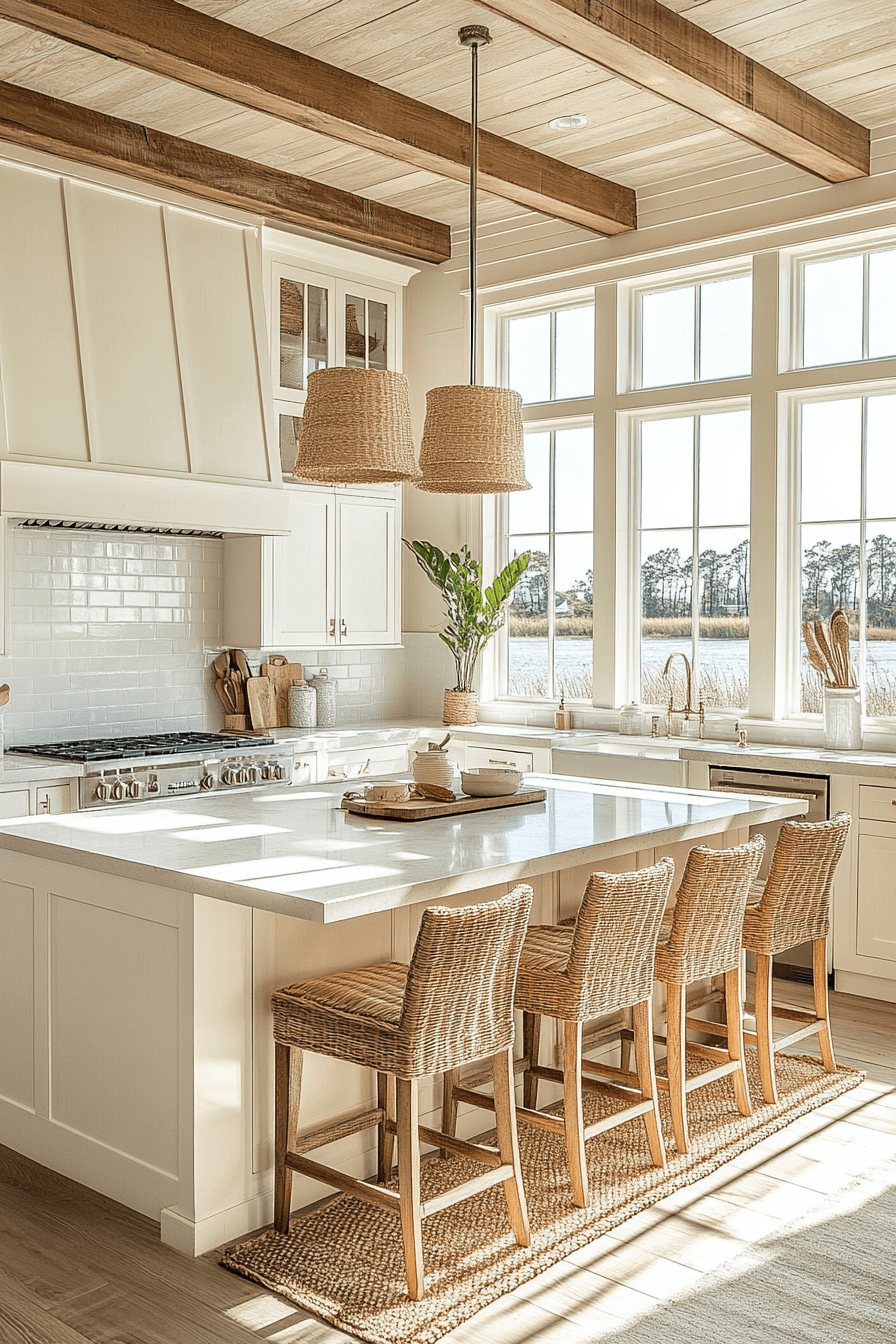 26 Seaside Kitchen Ideas for a Fresh Coastal Cooking Space