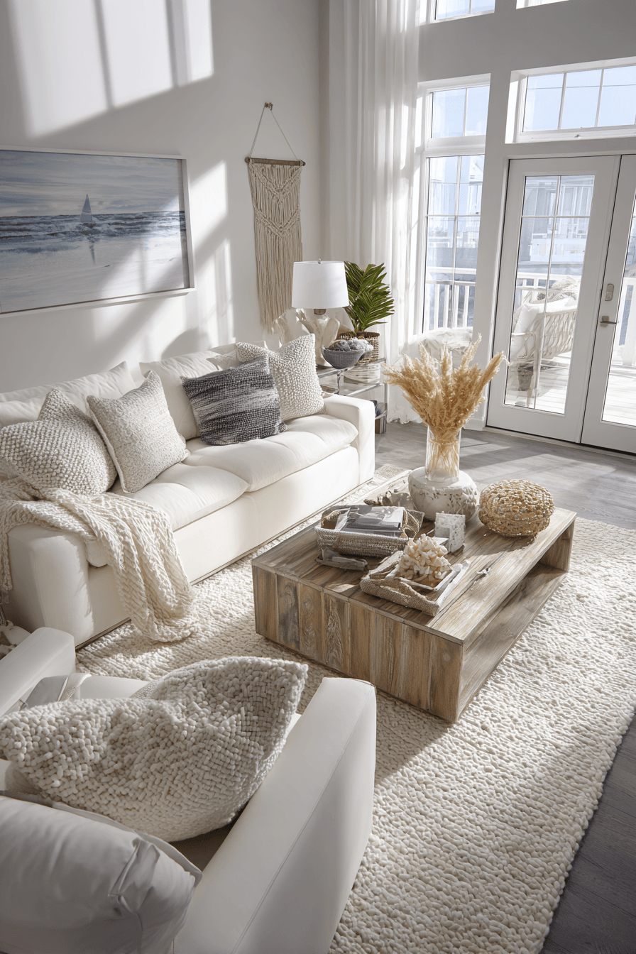 26 Seaside Living Room Ideas for a Relaxed Coastal Vibe