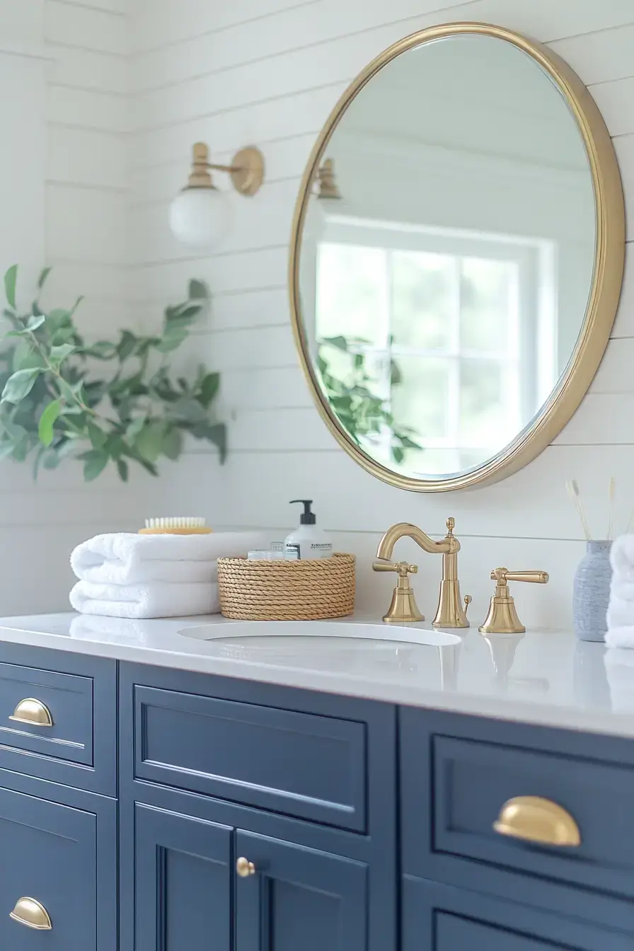 18 Nautical Bathroom Ideas That Bring the Harbor Home