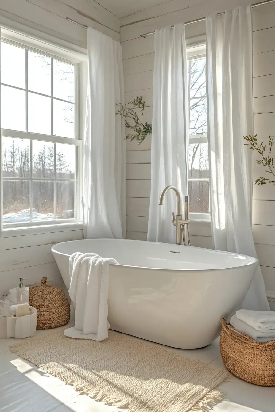 18 Nautical Bathroom Ideas That Bring the Harbor Home