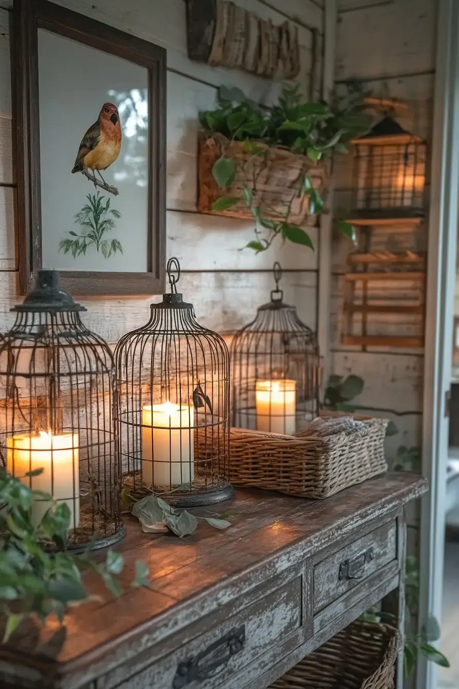 15 Vintage Birdcage Decor Ideas That Feel Romantic Without Trying Too Hard