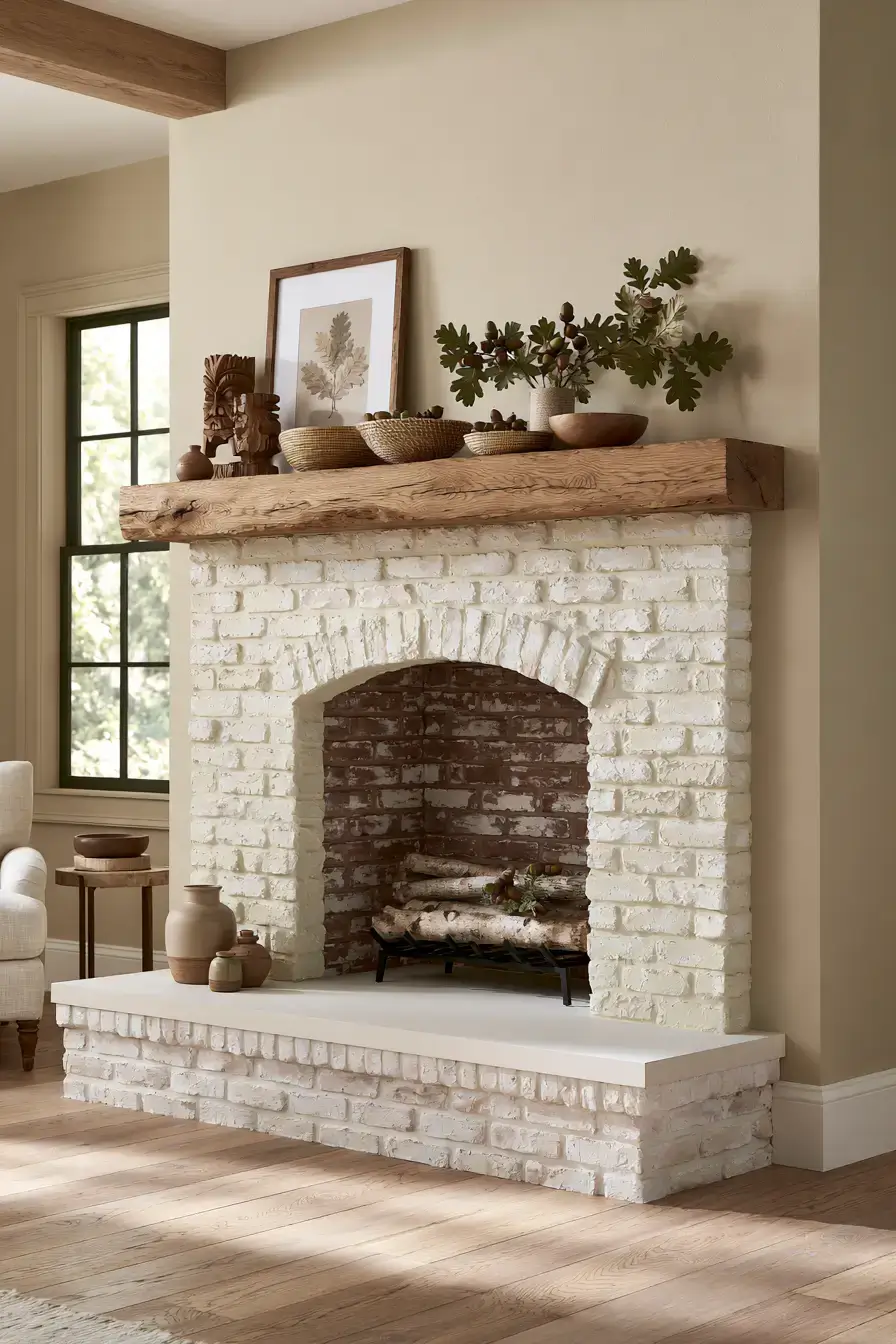 27 Autumn Fireplace Decor Ideas That Make the Hearth the Heart of the Season