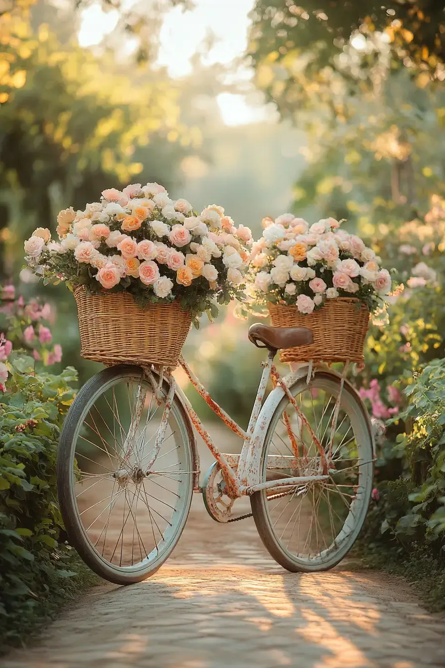 14 Bicycle Yard Decor Ideas That Turn Old Bikes Into Garden Features