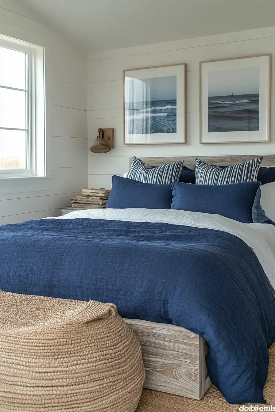 22 Nautical Bedroom Ideas That Feel Like a Coastal Morning