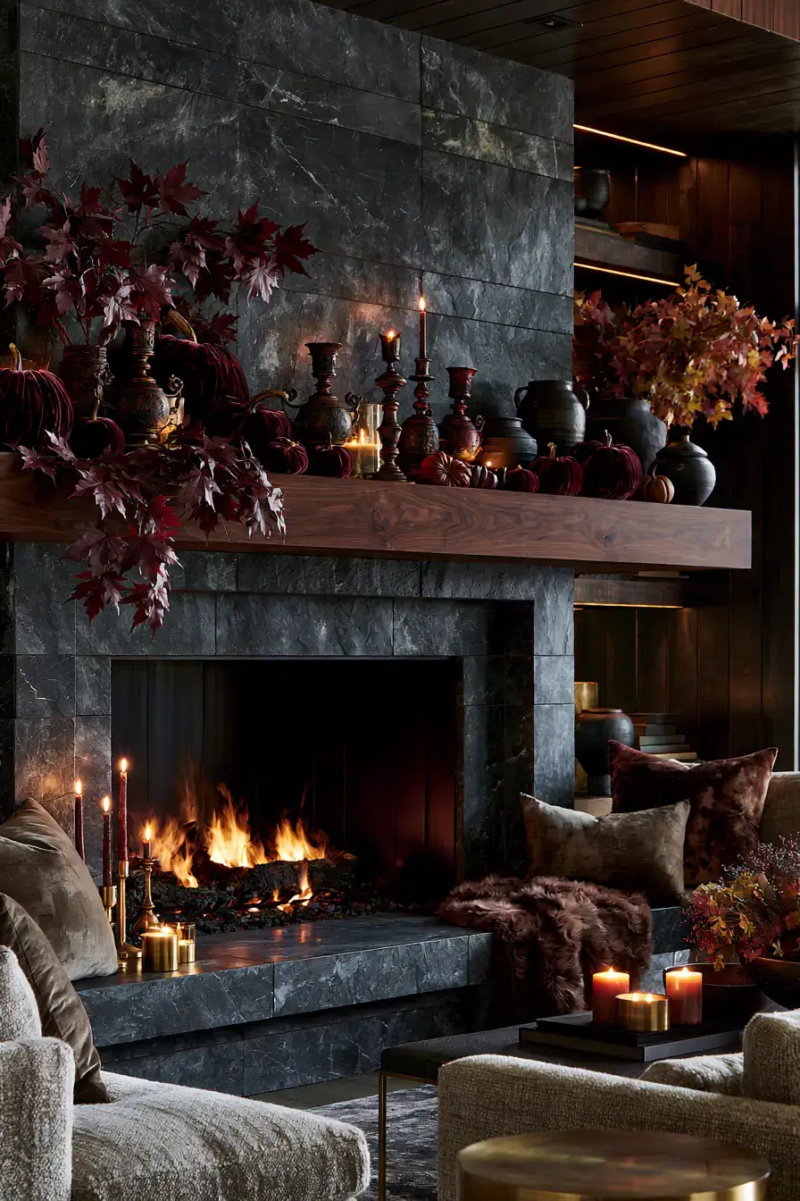27 Autumn Fireplace Decor Ideas That Make the Hearth the Heart of the Season