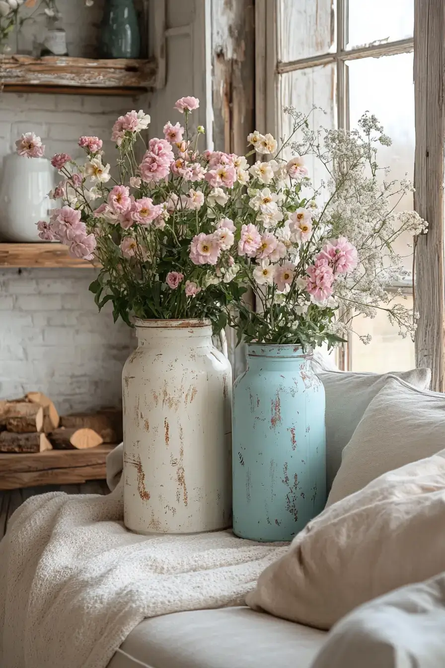 14 Vintage Milk Can Decor Ideas That Look Like Farmhouse History