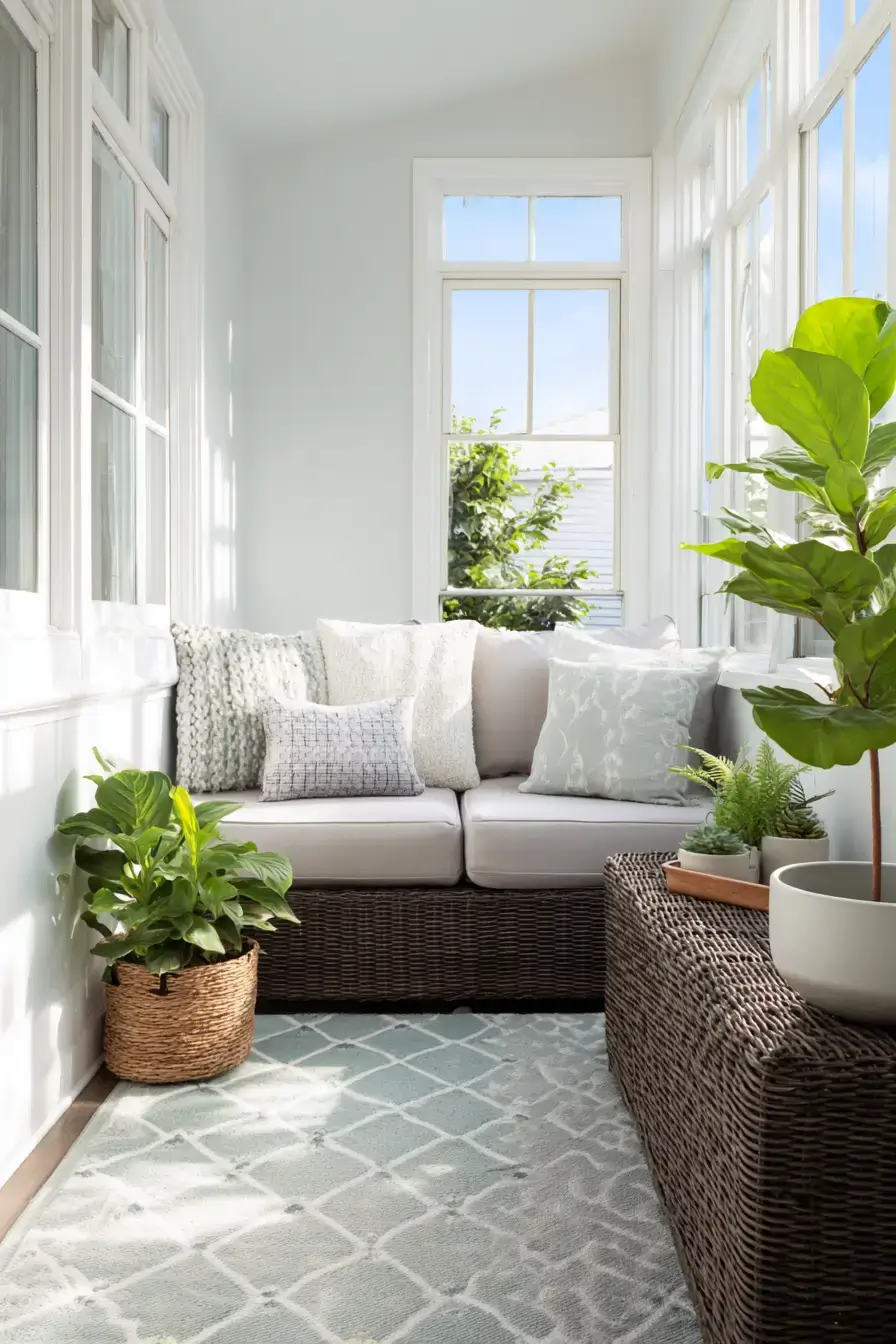 11 Small Sunroom Ideas That Catch the Light Without Overheating