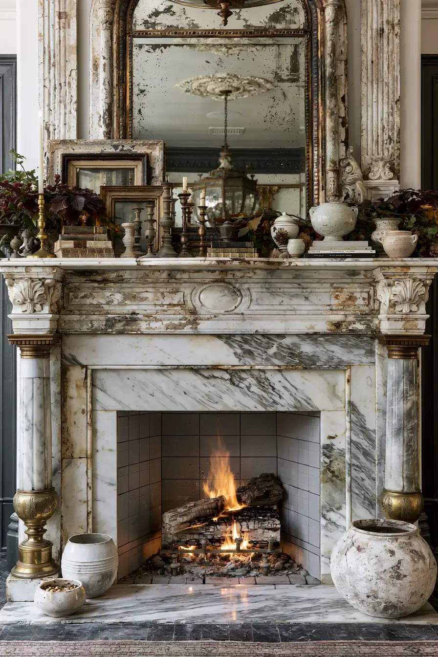 27 Autumn Fireplace Decor Ideas That Make the Hearth the Heart of the Season