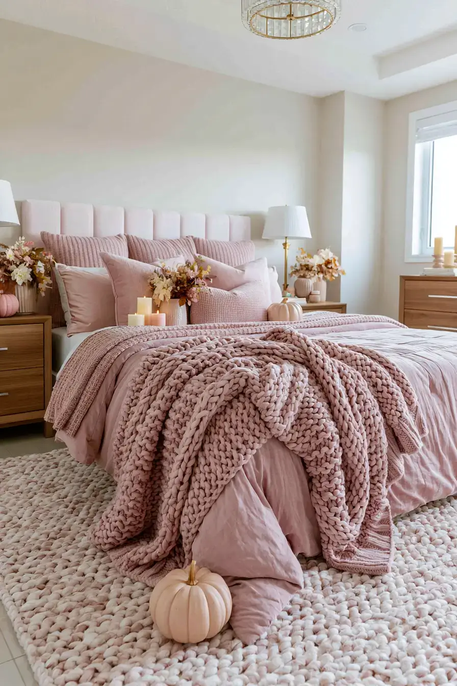 27 Pink Fall Decor Ideas That Make the Season Feel Soft