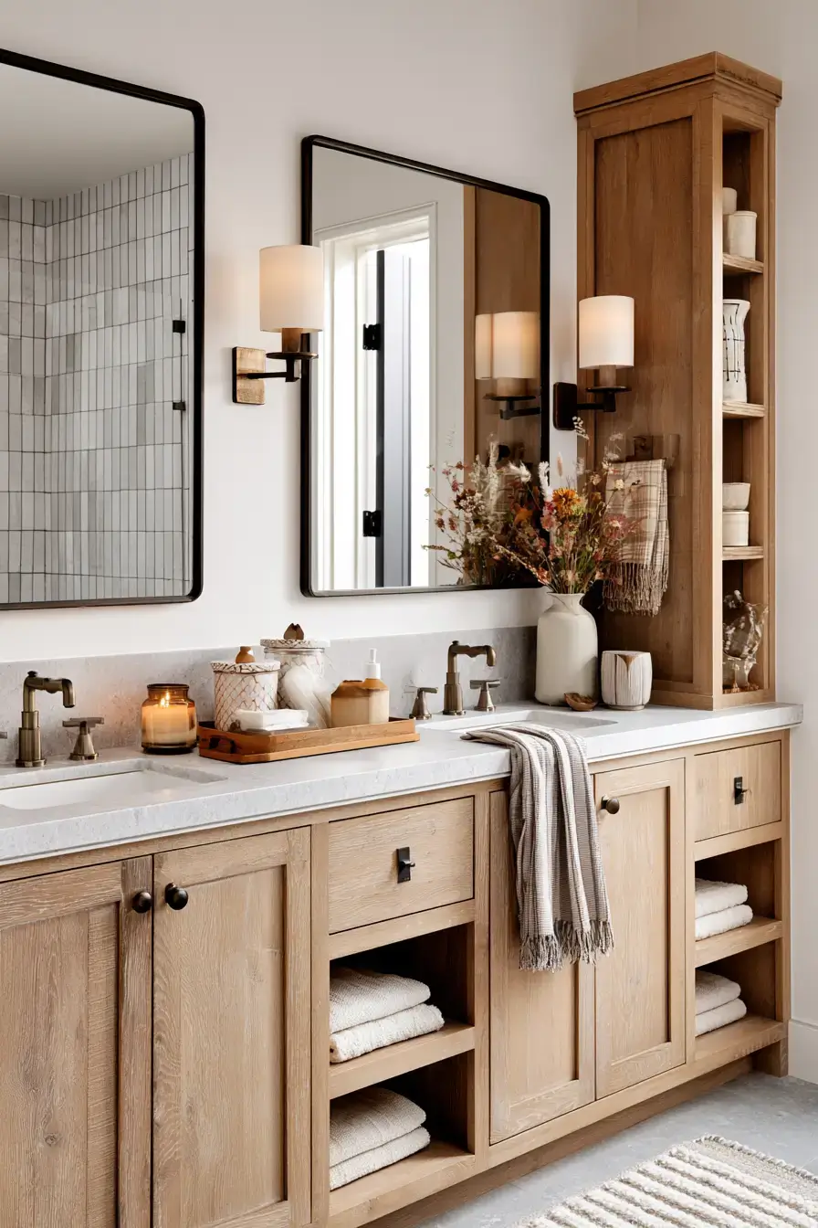 27 Fall Bathroom Decor Ideas That Make a Small Room Feel Like Autumn