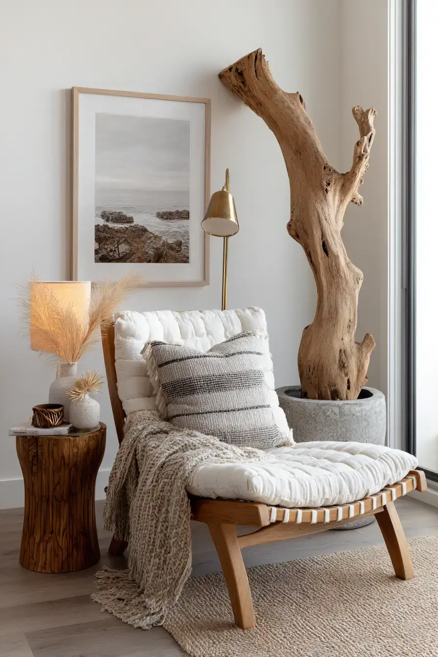 17 Driftwood Decor Ideas That Bring the Shoreline Indoors