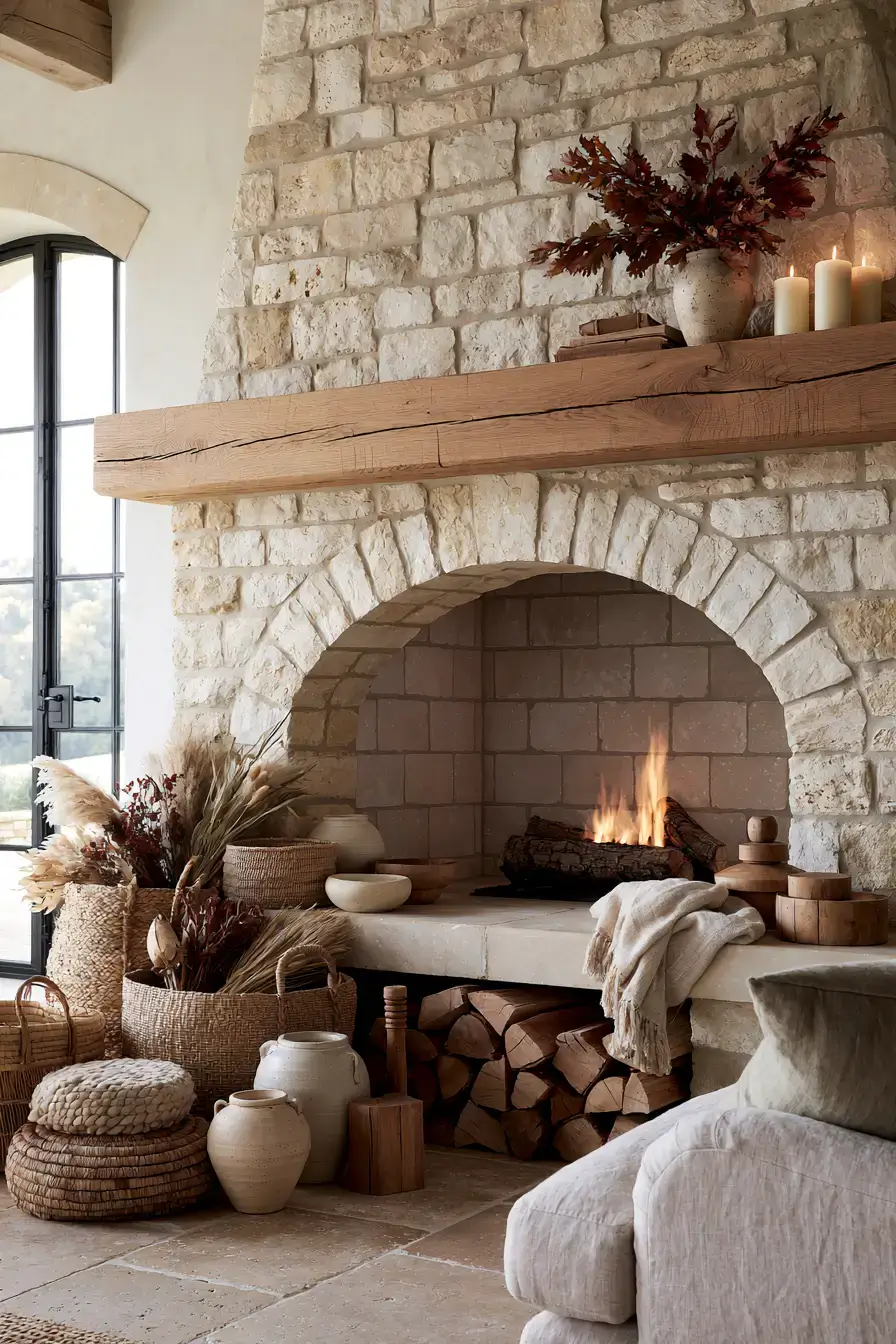27 Autumn Fireplace Decor Ideas That Make the Hearth the Heart of the Season