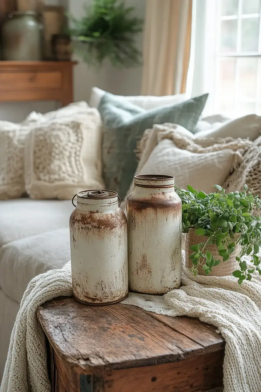 14 Vintage Milk Can Decor Ideas That Look Like Farmhouse History