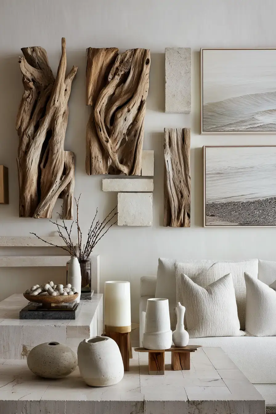 17 Driftwood Decor Ideas That Bring the Shoreline Indoors