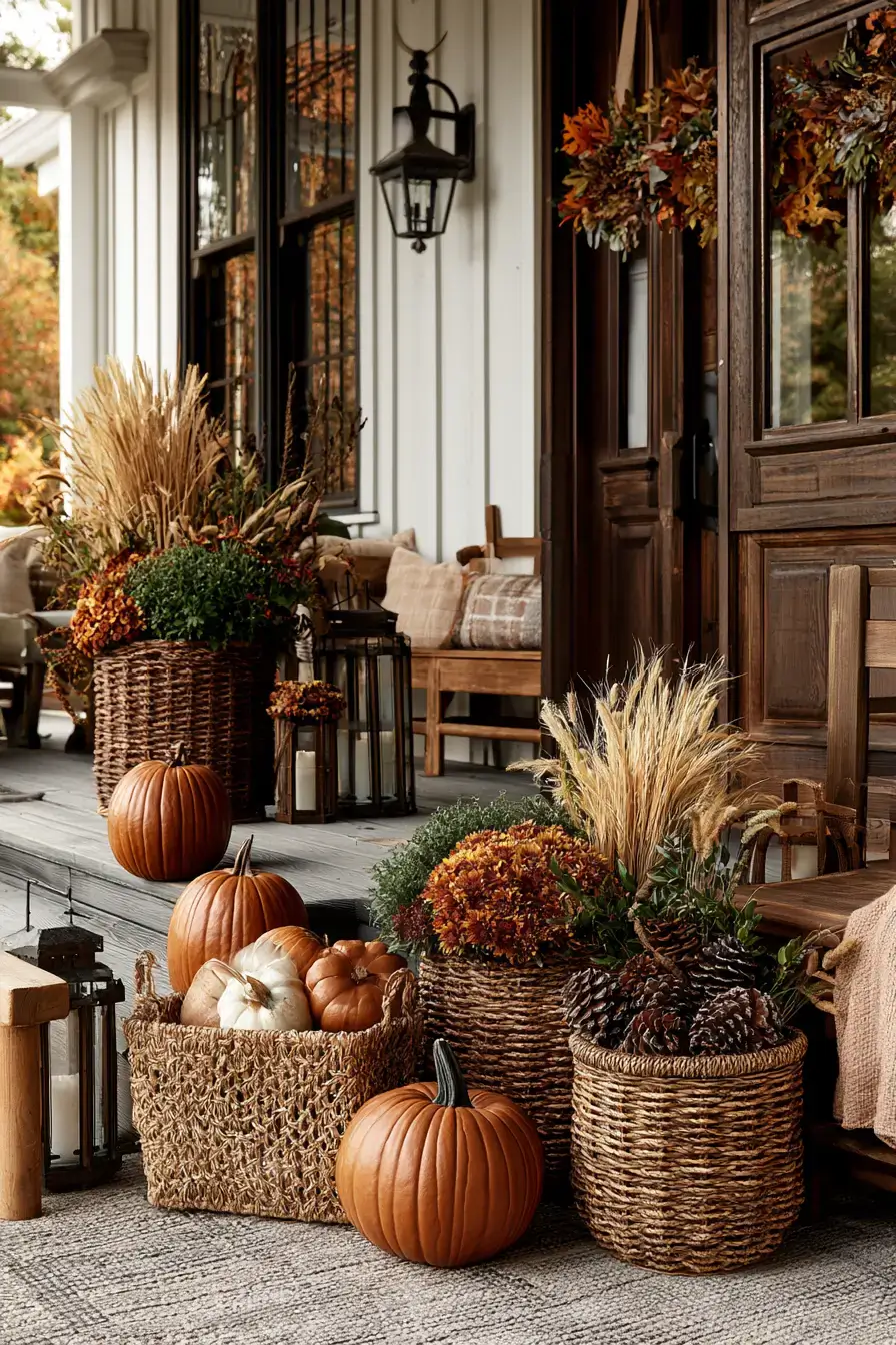 27 Fall Outdoor Decor Ideas That Make the Yard Feel Like Autumn