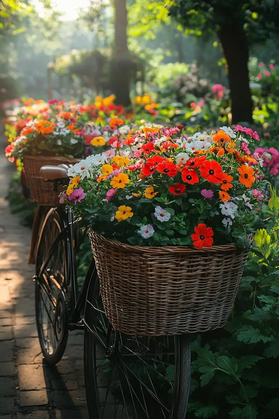 14 Bicycle Yard Decor Ideas That Turn Old Bikes Into Garden Features