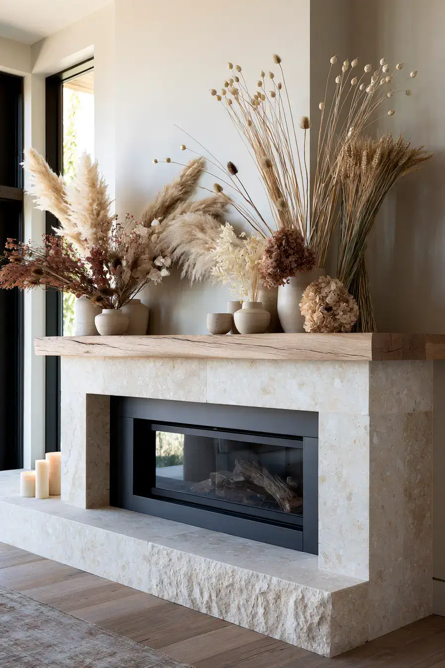 27 Autumn Fireplace Decor Ideas That Make the Hearth the Heart of the Season