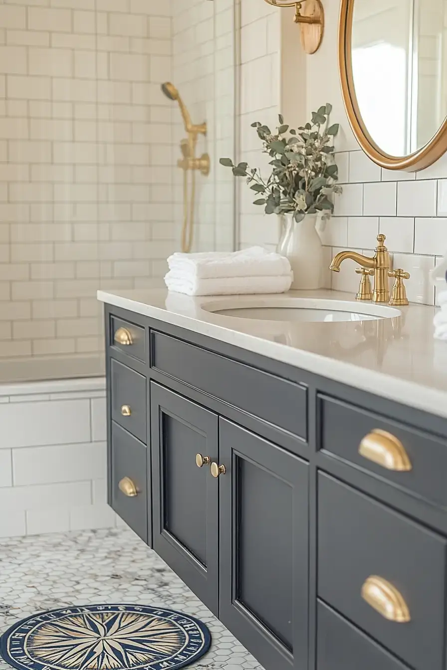 18 Nautical Bathroom Ideas That Bring the Harbor Home
