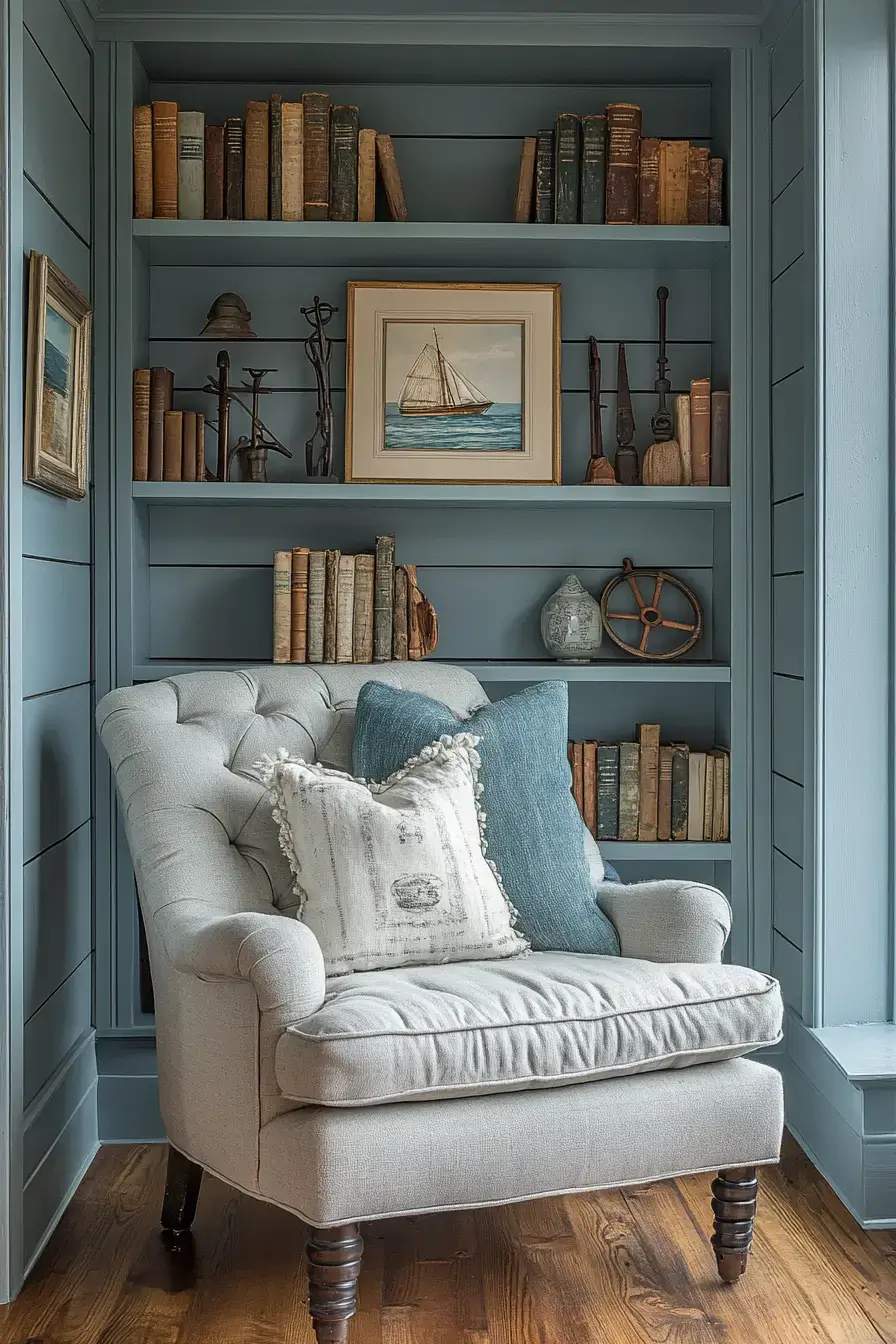 20 Vintage Nautical Decor Ideas That Look Found, Not Bought