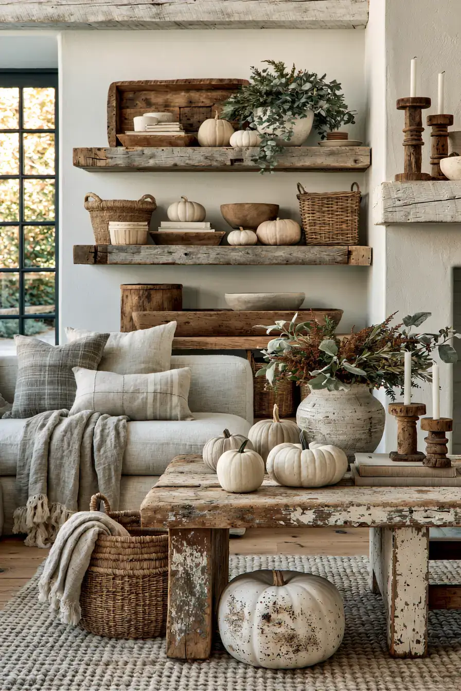 27 Farmhouse Fall Decor Ideas That Make the Season Feel Found