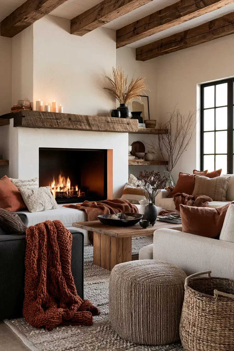 27 Fall Living Room Decor Ideas That Make the Whole House Feel Like Autumn