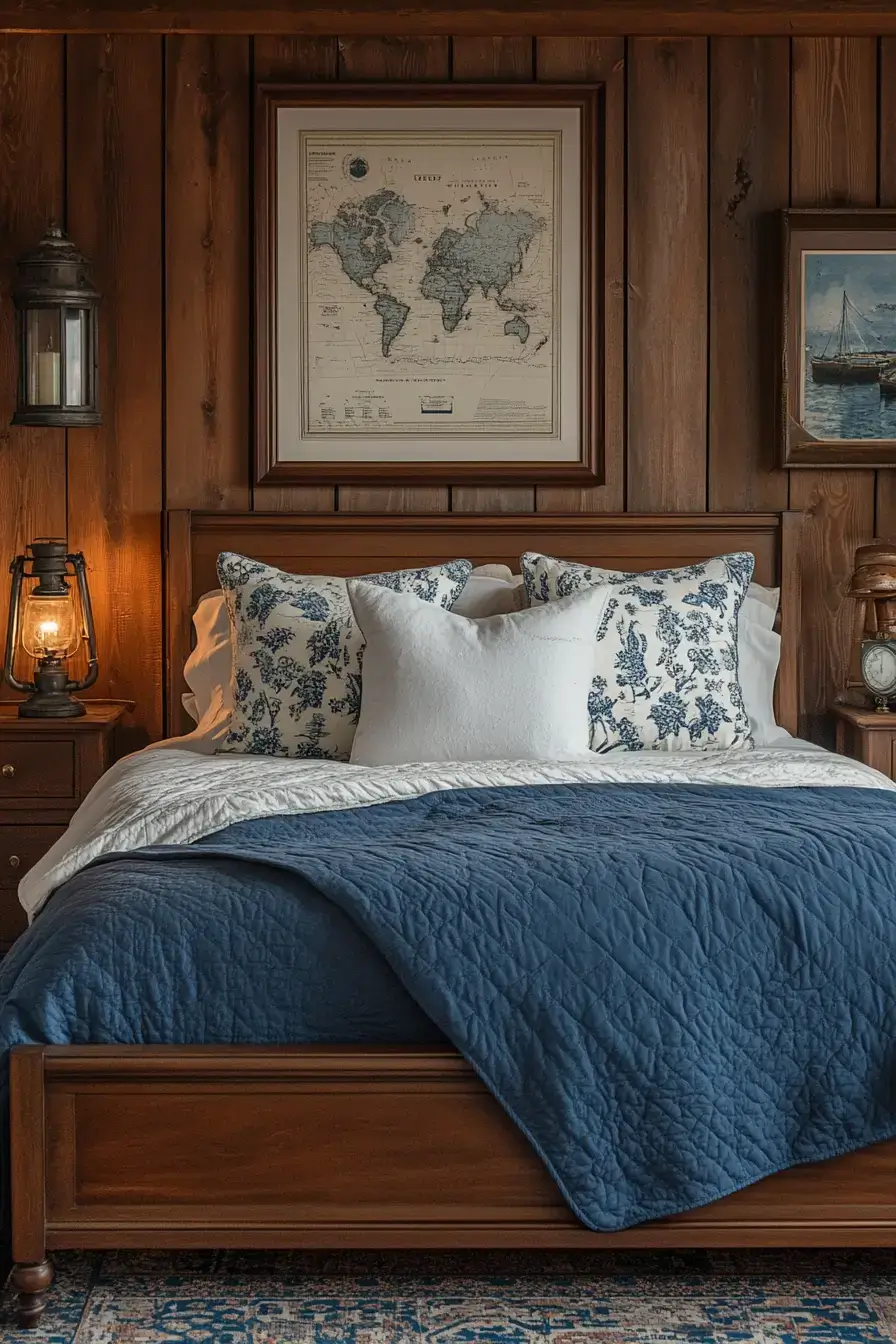 20 Vintage Nautical Decor Ideas That Look Found, Not Bought