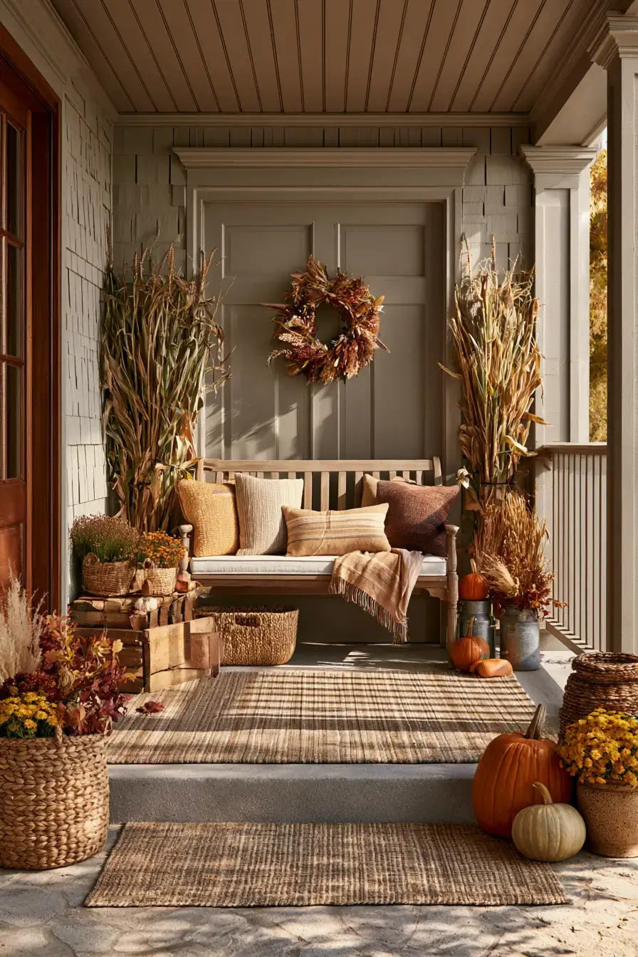 27 Fall Porch Decor Ideas That Make Coming Home Feel Like the Season