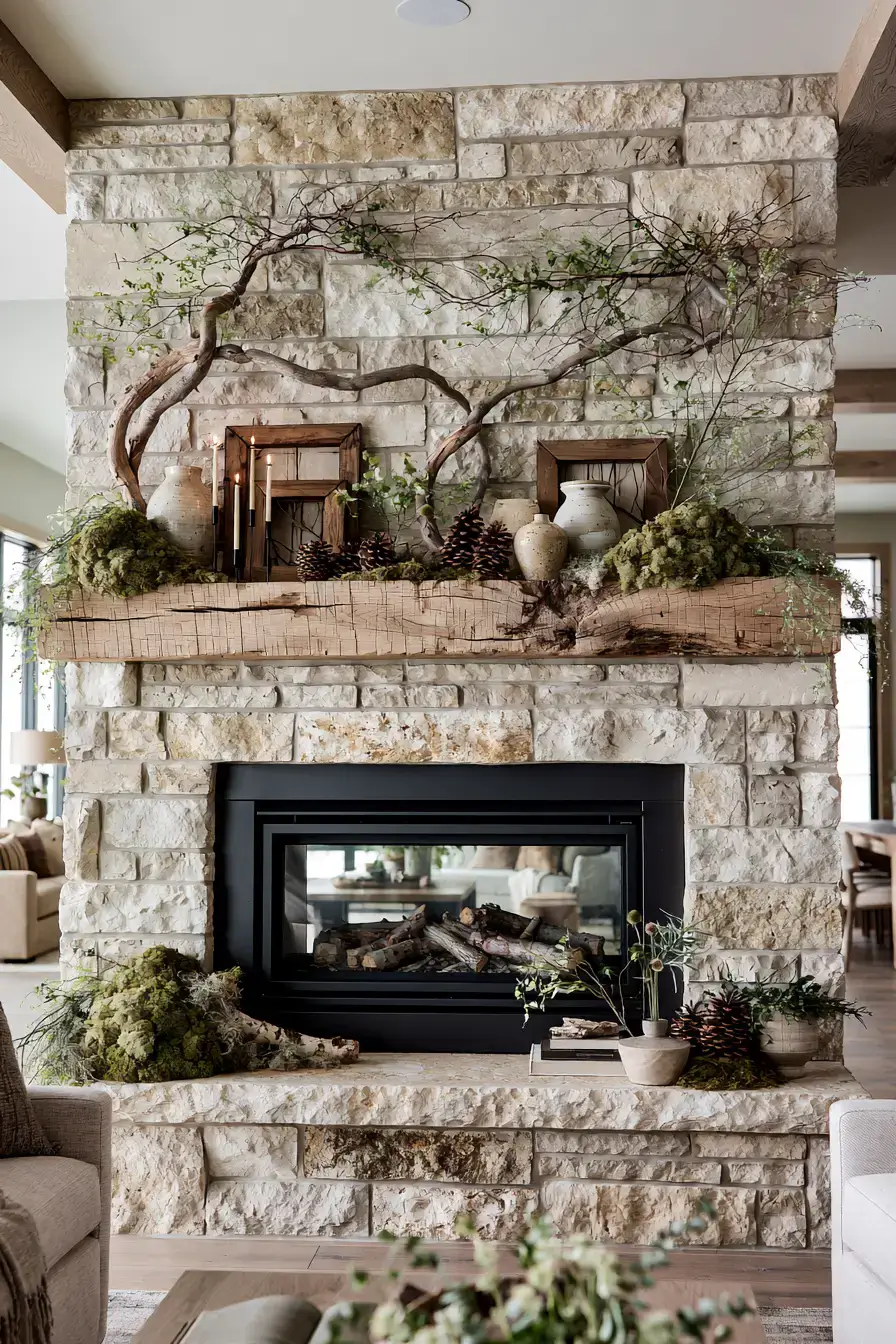 27 Autumn Fireplace Decor Ideas That Make the Hearth the Heart of the Season