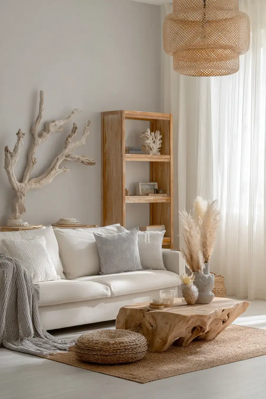 17 Driftwood Decor Ideas That Bring the Shoreline Indoors