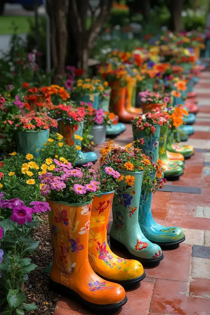 16 Upcycled Garden Decor Ideas That Turn Junk Into the Best Part of the Yard