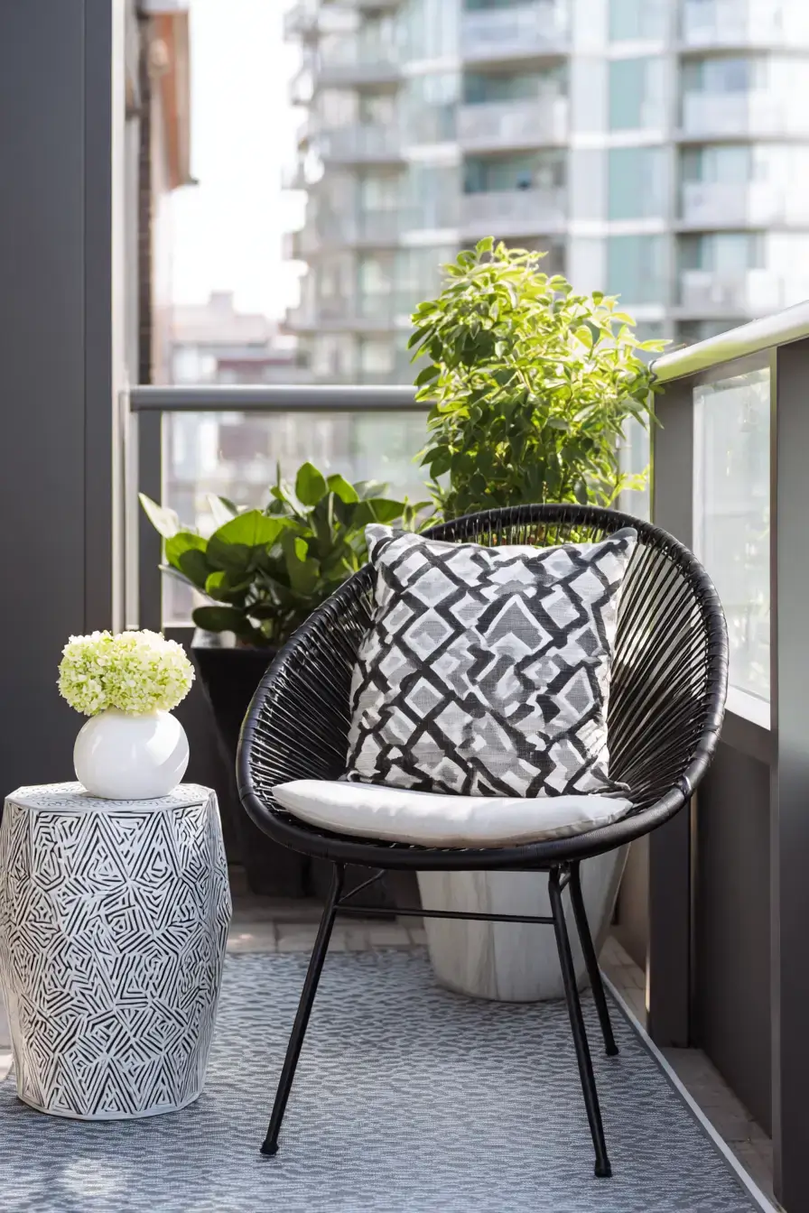 12 Very Small Balcony Decor Ideas That Make Four Square Feet Feel Like Yours