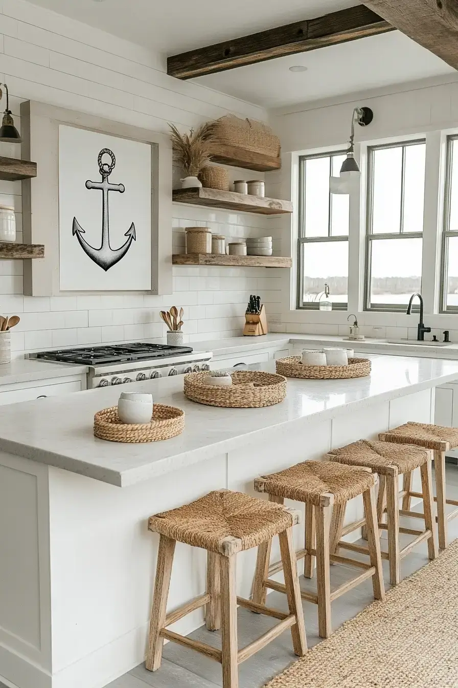 21 Nautical Kitchen Ideas That Make Cooking Feel Like a Harbor Morning