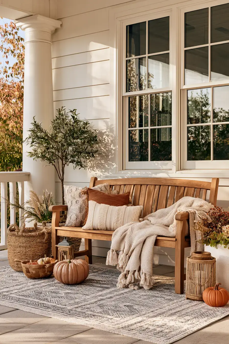 27 Fall Porch Decor Ideas That Make Coming Home Feel Like the Season