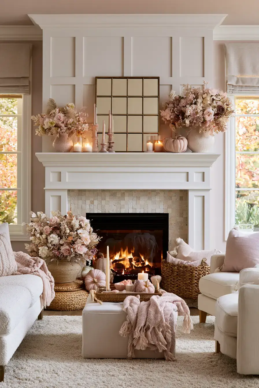 27 Pink Fall Decor Ideas That Make the Season Feel Soft