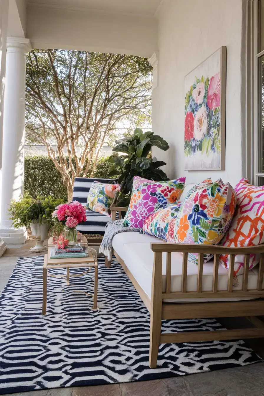 25 Small Front Porch Decorating Ideas That Make Arriving Feel Special