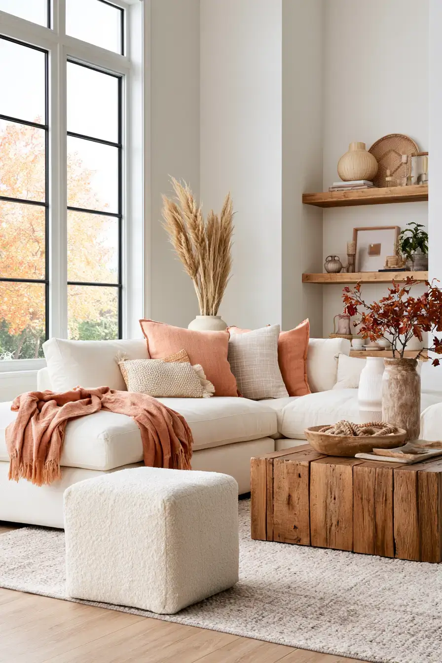 27 Fall Living Room Decor Ideas That Make the Whole House Feel Like Autumn
