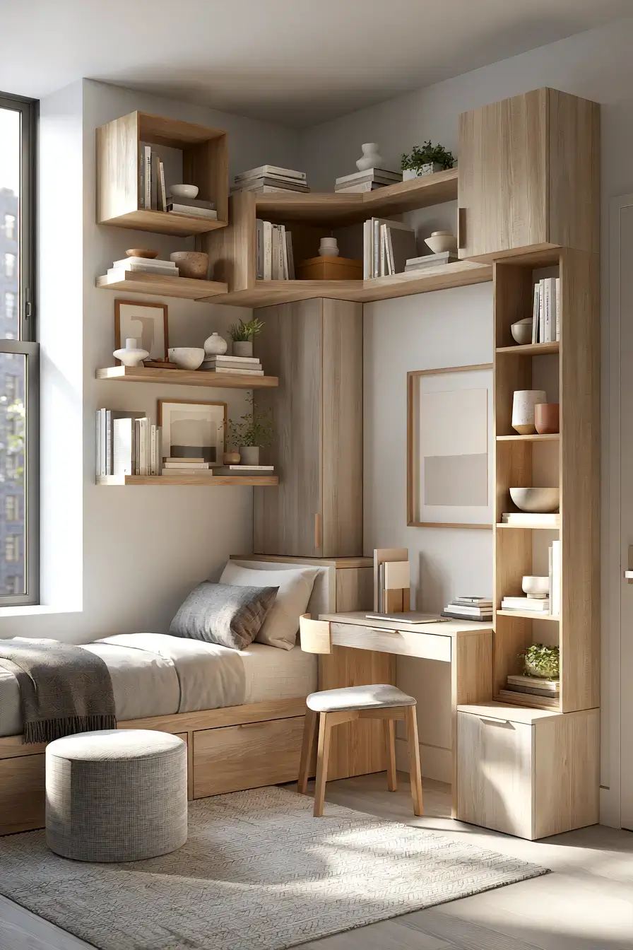 27 Bedsitter Arrangement Ideas That Make One Room Do the Work of Two