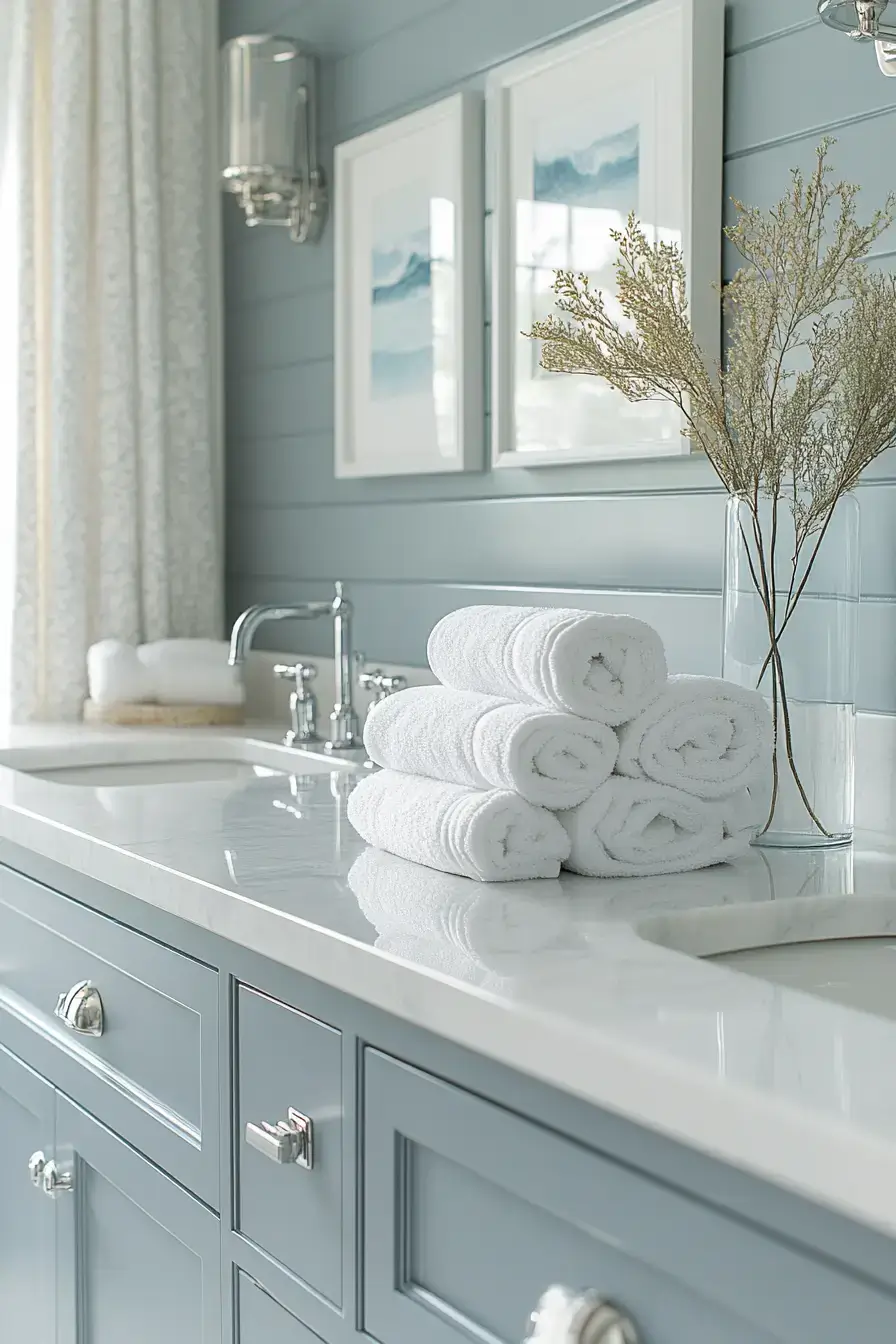18 Nautical Bathroom Ideas That Bring the Harbor Home