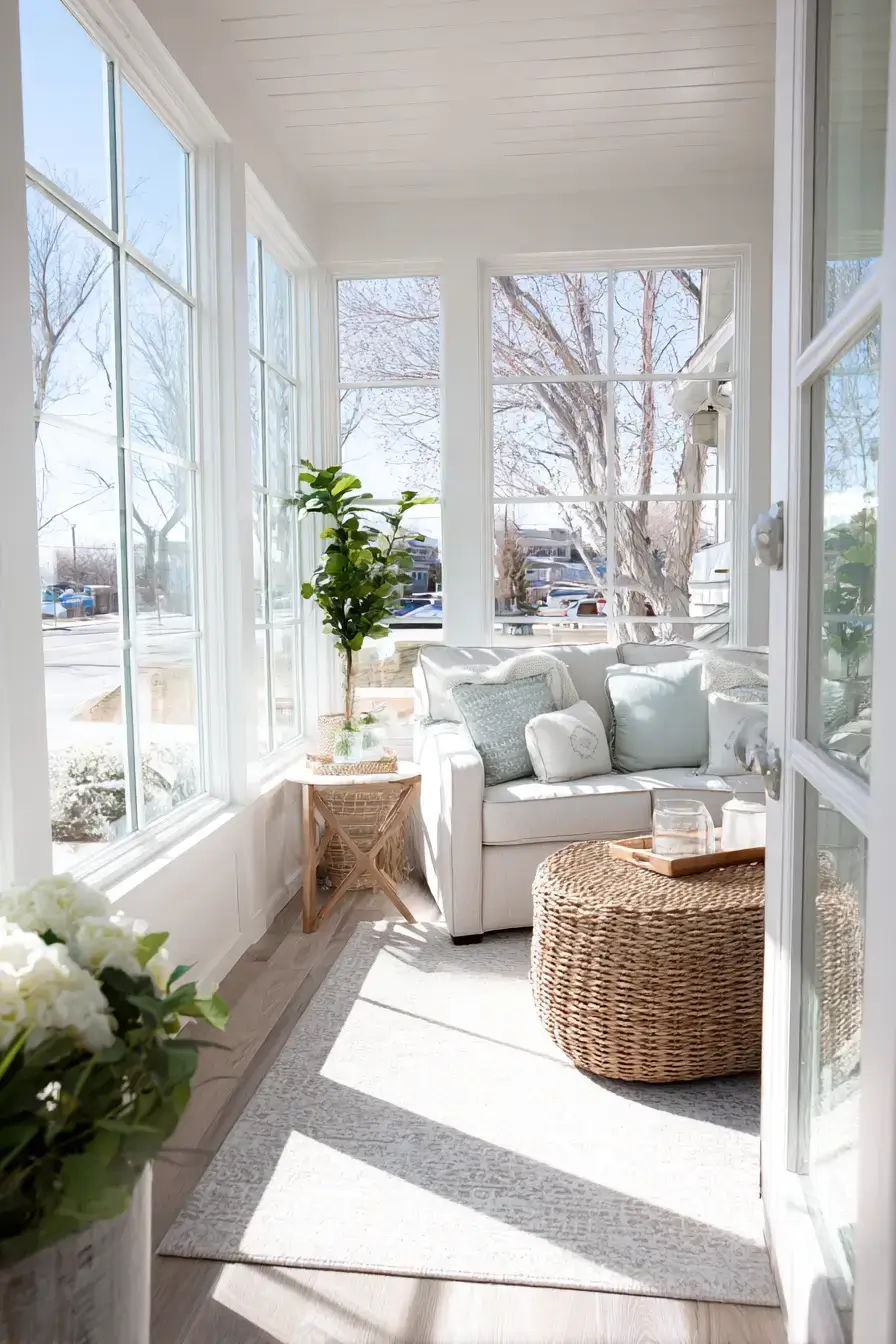 11 Small Sunroom Ideas That Catch the Light Without Overheating