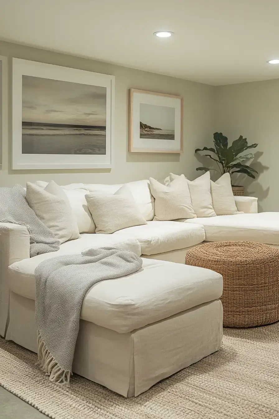 15 Small Basement Ideas That Make a Dark Room Feel Lived-In