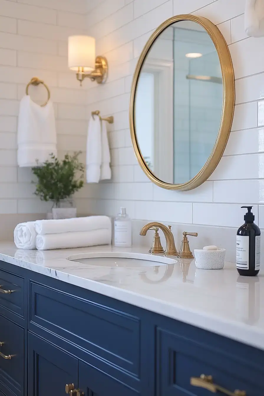 18 Nautical Bathroom Ideas That Bring the Harbor Home