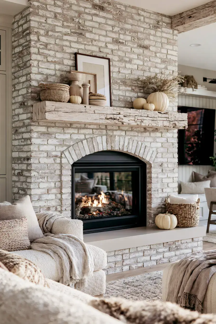 27 Autumn Fireplace Decor Ideas That Make the Hearth the Heart of the Season